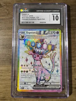Pokemon Umbreon ex SVP176 Scarlet & Violet Promo Holo CGC 10 EX Stage 1 Card - Image 1