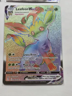 pokemon leafeon vmax / Salamence vmax / Gyarados vmax Rainbow Card Lot - Image 4