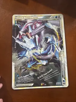 Pokemon Palkia & Dialga Legend Oversize Jumbo Card 102/102 Holographic 2010 RARE - Image 1