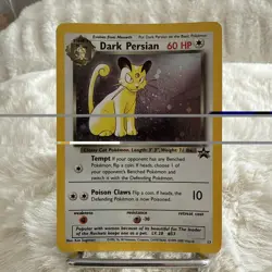 Dark Persian Pokemon Card WOTC Black Star Promo #17 Holo 2000 NM - Image 2