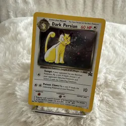 Dark Persian Pokemon Card WOTC Black Star Promo #17 Holo 2000 NM - Image 3