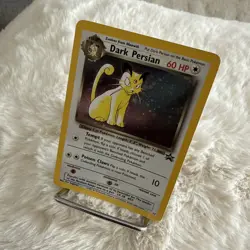 Dark Persian Pokemon Card WOTC Black Star Promo #17 Holo 2000 NM - Image 4