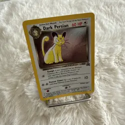 Dark Persian Pokemon Card WOTC Black Star Promo #17 Holo 2000 NM - Image 5