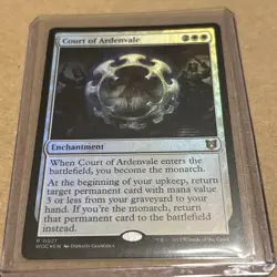 MTG Magic The Gathering Court Of Ardenvale FOIL NM - Image 1