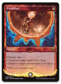 Pyroblast #5 (NM) Signature Spellbook Chandra SS3 Magic MTG - Image 1