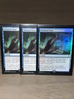 Magic: the Gathering / MtG Mystical Tutor x3 Eternal Masters 1 Foil - Image 1