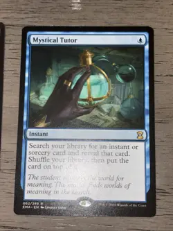Magic: the Gathering / MtG Mystical Tutor x3 Eternal Masters 1 Foil - Image 4