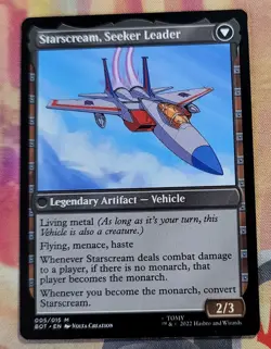 Starscream, Power Hungry MTG Universes Beyond: Transformers (BOT) (NM) - Image 2
