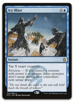 Icy Blast #42 (NM) Khans of Tarkir KTK Magic MTG - Image 1