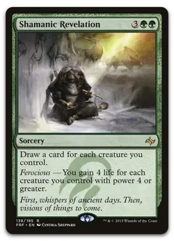 Shamanic Revelation #138 (NM) Fate Reforged FRF Magic MTG - Image 1
