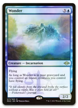 Wonder (Foil Etched) #271 (NM) Modern Horizons 2 MH2 Magic MTG - Image 1