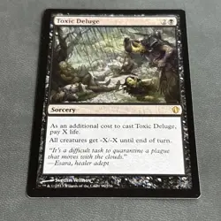 Toxic Deluge - Commander 2013 (C13) #96 - Magic the Gathering Free Shipping - Image 1