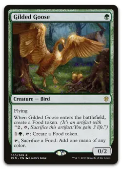 Gilded Goose #160 (NM) Throne of Eldraine ELD Magic MTG - Image 1