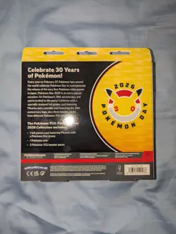 Pokemon Day 2026 Collection Pikachu Pokemon TCG Sealed New - Image 2