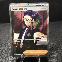 Boss's Orders Corbeau 256/217 Ascended Heroes Full Art Trainer Pokemon NM at - Image 1