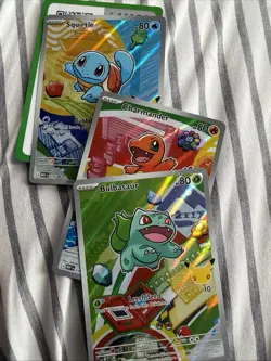 Pokemon TCG First Partner Illustration Collection Series 1 Kanto GEN 1 Set - Image 1