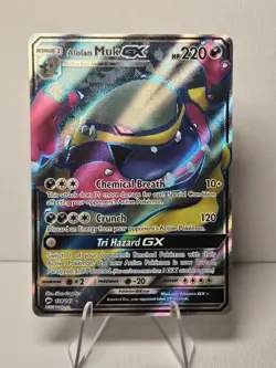 Alolan Muk Gx 138/147, Burning Shadows, Pokemon, NM - Image 1
