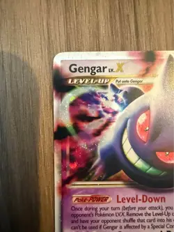 2009 Pokemon Platinum Arceus Gengar LV.X 97/99 - Rare Vintage Holo LP - Image 2