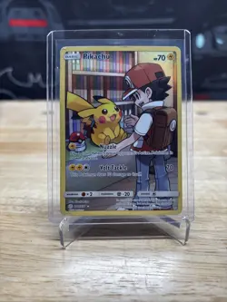 Pokemon Pikachu (Secret) 241/236 Sm-Cosmic Eclipse Holo LP - Image 1