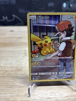 Pokemon Pikachu (Secret) 241/236 Sm-Cosmic Eclipse Holo LP - Image 3