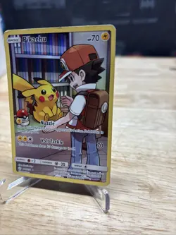 Pokemon Pikachu (Secret) 241/236 Sm-Cosmic Eclipse Holo LP - Image 4