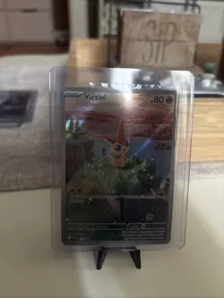 Pokemon TCG Victini Black Star Promo Card 208 Near Mint Condition - Image 1