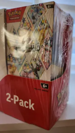 1 Pokemon TCG S&V Prismatic Evolutions ETB Booster Bundle Costco Sealed - Image 4