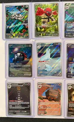 Pokemon Card 15 Lot Nm/Mint Illustration Rares and Full Arts Destined, Gold - Image 2