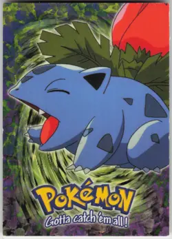 MP Ivysaur #02 E2 of 12 Topps The First Movie Trading Cards Pokemon 1999 - Image 1