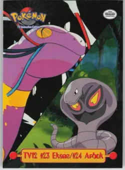 LP TV12 #23 Ekans/#24Arbok #88 Topps Trading Cards Series 1 Pokemon 1999 - Image 1