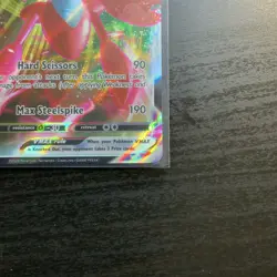 Scizor Vmax 119/189 Darkness Ablaze NM Full Art Ultra Rare Pokemon Card - Image 4