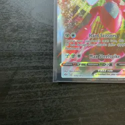 Scizor Vmax 119/189 Darkness Ablaze NM Full Art Ultra Rare Pokemon Card - Image 5