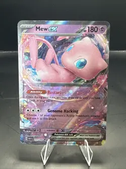 Pokemon TCG- Mew ex 151/165- Scarlet & Violet 151- Holo Double Rare - Image 1