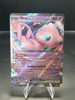 Pokemon TCG- Mew ex 151/165- Scarlet & Violet 151- Holo Double Rare - Image 2