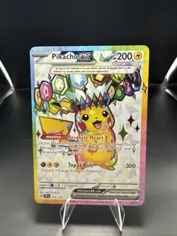 Pokemon Pikachu ex 219/191 Sv08: Surging Sparks Holo A - Image 2