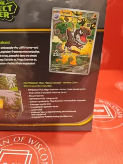 Pokemon Mega Evolution Perfect Order ETB new factory sealed - Image 4