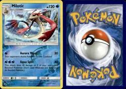 Milotic 29/70 Rev Reverse Holo SM Dragon Majesty Pokemon NM - Image 1