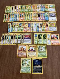Pokemon Bulk Wotc 80 Card Vintage Lot - 1st Edition Rare Shadowless - Image 1