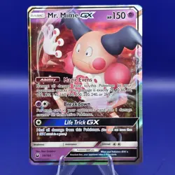 Mr. Mime GX 56/168 Ultra Rare Holo Celestial Storm Pokemon NM - Image 1
