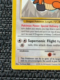 Pokemon Card - Dragonite WB Stamped Movie Promo WOTC Promo Stamped #5 - Image 4