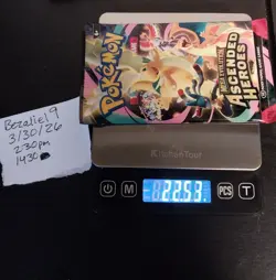 HEAVY 22.53G Pokemon Ascended Heroes Mega Evolution Booster Pack Sealed - Image 1