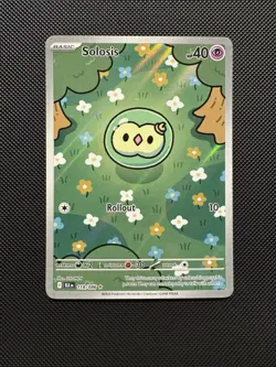 Pokemon TCG Solosis 118/086 SV: Black Bolt Illustration Rare Near Mint - Image 1