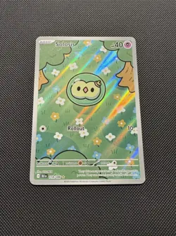 Pokemon TCG Solosis 118/086 SV: Black Bolt Illustration Rare Near Mint - Image 2