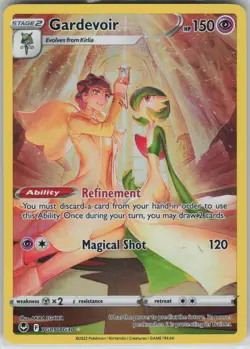 NM Gardevoir TG05/TG30 Holo Silver Tempest Trainer Gallery Pokemon - Image 1
