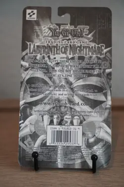 2002 Yugioh LON 1st Edition Labyrinth of Nightmare Blister Pack Sealed TCG - Image 2