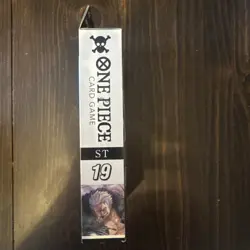 One Piece TCG Black Smoker Starter Deck (ST-19) Brand New Sealed With PRB01 Pack - Image 4