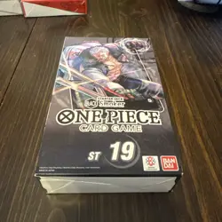 One Piece TCG Black Smoker Starter Deck (ST-19) Brand New Sealed With PRB01 Pack - Image 5