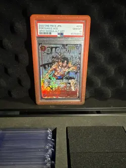 PSA 10 Portgas D Ace OP02-013 SR Comic Parallel Manga Alt Art ONE PIECE Japanese - Image 1