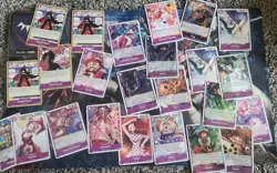 ONE PIECE TCG BULK CARD LOT English 150+ Cards - Image 5