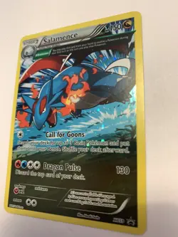 Salamence XY59 Full Art Holo Rare Black Star Promo Pokemon TCG 2015 Card - Image 2